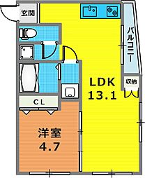 杣御影ハイム 2階