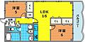 ハイムあじさい5階12.8万円