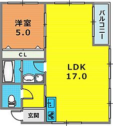 御崎本町ビル 2階/201