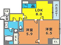 ロイヤルヒル神戸三ノ宮II 10階