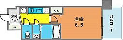 アルティザ王子公園D.C. 1Kの間取図画像