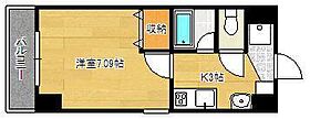 吉野町ワンルームマンション  ｜ 福岡県北九州市小倉北区吉野町（賃貸マンション1K・5階・21.90㎡） その2