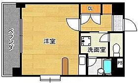 小倉ハイツ  ｜ 福岡県北九州市小倉北区砂津1丁目（賃貸マンション1R・2階・27.20㎡） その2