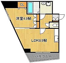 オールセインツ  ｜ 福岡県北九州市小倉北区江南町（賃貸マンション1LDK・11階・34.88㎡） その2