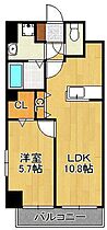 アイランド中津口  ｜ 福岡県北九州市小倉北区中津口2丁目（賃貸マンション1LDK・8階・40.42㎡） その2