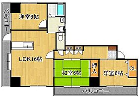 ファミリーハウス勝山  ｜ 福岡県北九州市小倉北区神幸町（賃貸マンション3LDK・4階・72.06㎡） その2