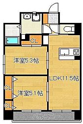 シャーメゾングランドソレイユ門司 8階