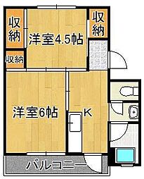 ビレッジハウス白野江1号棟 3階