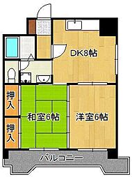 コーポ小林 小倉 6階