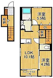 ＳＰＡＺＩＯ　ＦＵＫＵＯＫＡ 2階/-