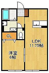 オーク上富野 2階/-