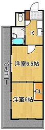 ロイヤルグランデ120 2Kの間取図画像