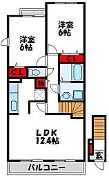 メゾンドゥプロスペール 2階