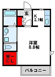 コワルージュ　B棟 2階/201