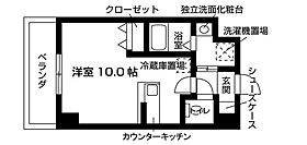 レスペランス西小路 305 ｜ 京都府京都市右京区西京極北庄境町21（賃貸マンション1R・3階・25.74㎡） その2