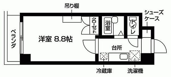 ラヴィニア北村 II 420｜滋賀県草津市笠山１丁目(賃貸マンション1K・4階・25.50㎡)の写真 その2