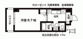 Nasic Mate 梨園 105 ｜ 滋賀県草津市笠山３丁目1-2（賃貸マンション1K・1階・28.05㎡） その2