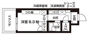 Amitie Demeure Masumi  ｜ 大阪府大阪市淀川区十三元今里１丁目3-15（賃貸マンション1K・4階・20.16㎡） その2