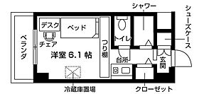 エルスタンザ田園調布 210 ｜ 東京都大田区鵜の木３丁目18-5（賃貸マンション1R・2階・18.00㎡） その2