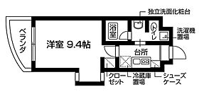 エスポワール溝の口 404 ｜ 神奈川県川崎市高津区二子５丁目11-10（賃貸マンション1K・4階・26.49㎡） その2