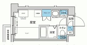 キャンパスヴィレッジ元住吉 106 ｜ 神奈川県川崎市中原区井田三舞町16-15（賃貸マンション1R・1階・14.43㎡） その2