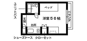 女子学生会館ブリックス  ｜ 東京都町田市中町３丁目23-17（賃貸マンション1R・4階・14.50㎡） その2