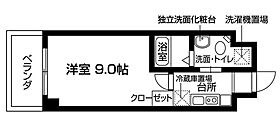 リリエンベルグはるひ野 408 ｜ 神奈川県川崎市麻生区はるひ野４丁目3-12（賃貸マンション1K・4階・26.07㎡） その2