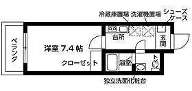 エクレール船橋日大前 219 ｜ 千葉県船橋市坪井東３丁目13-1（賃貸マンション1K・1階・21.83㎡） その2