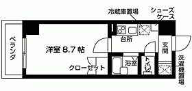 E Studio 803 ｜ 千葉県千葉市中央区新田町12-21（賃貸マンション1K・8階・26.38㎡） その2