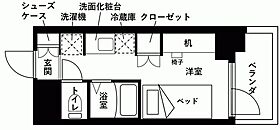 KDXレジデンス津田沼III（旧：リーラ津田沼学生レジデンス） 508 ｜ 千葉県船橋市前原西２丁目46-25（賃貸マンション1R・5階・16.20㎡） その2