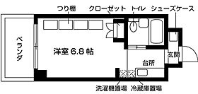 ジュネスコート桜山 201 ｜ 愛知県名古屋市瑞穂区桜見町２丁目10（賃貸マンション1R・2階・17.76㎡） その2