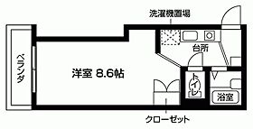 クラインシュロス 301 ｜ 大阪府大阪市中央区東高麗橋4-12（賃貸マンション1K・3階・23.40㎡） その2