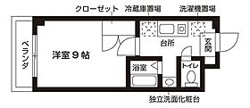 ベルビア八戸ノ里 111 ｜ 大阪府東大阪市中小阪５丁目12-2（賃貸マンション1K・1階・26.08㎡） その2