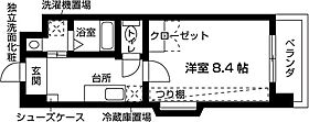 ANIMA-TO南上小阪 502 ｜ 大阪府東大阪市南上小阪10-75（賃貸マンション1K・5階・27.50㎡） その2