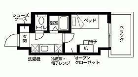 KDXレジデンス神戸元町（旧リビオセゾン神戸元町） 603 ｜ 兵庫県神戸市中央区北長狭通５丁目1-5（賃貸マンション1R・6階・17.67㎡） その2