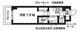 アーバンエース六甲山田パル  ｜ 兵庫県神戸市灘区山田町３丁目2-29（賃貸マンション1K・5階・24.16㎡） その2