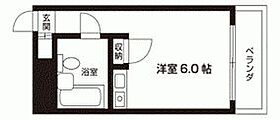 サンシティー荒江 405 ｜ 福岡県福岡市城南区荒江１丁目16-3（賃貸マンション1R・4階・14.31㎡） その2