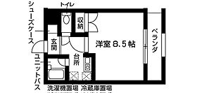 ラフォーレ香椎  ｜ 福岡県福岡市東区香椎駅東３丁目8-22（賃貸マンション1K・3階・23.87㎡） その2