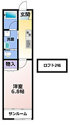 鷲津駅 3.8万円