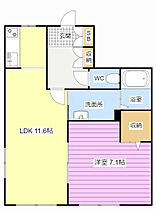 棒屋第四城北ハイツ 102 ｜ 静岡県浜松市中央区城北１丁目（賃貸アパート1LDK・1階・46.79㎡） その2