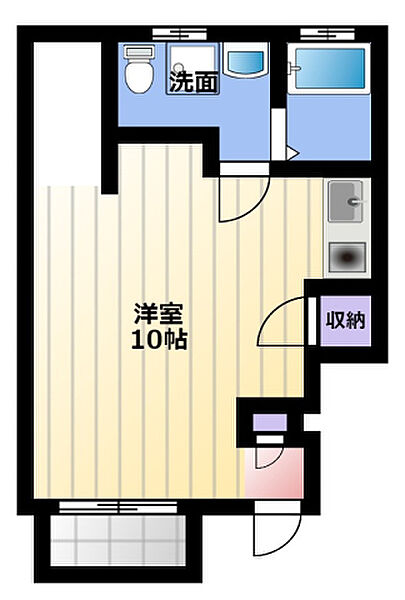 ノースビレッジI 103｜静岡県湖西市梅田(賃貸アパート1R・1階・23.53㎡)の写真 その2