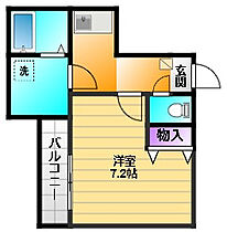 クレフラスト静岡大南 102 ｜ 静岡県浜松市中央区布橋１丁目（賃貸アパート1K・1階・24.30㎡） その1