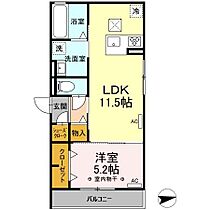 D-Hills名塚町 103 ｜ 静岡県浜松市中央区名塚町（賃貸アパート1LDK・1階・42.12㎡） その2