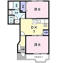 シーサイドヴィラII 102 ｜ 静岡県湖西市鷲津（賃貸アパート2DK・1階・44.34㎡） その2