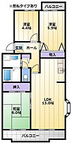 エヌティ坂下 2A ｜ 静岡県浜松市中央区入野町（賃貸マンション3LDK・2階・66.19㎡） その2