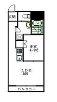 イーストコート 201 ｜ 静岡県浜松市中央区板屋町（賃貸マンション1LDK・2階・35.74㎡） その2