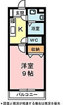 U-シュプール 103 ｜ 静岡県浜松市中央区龍光町（賃貸マンション1K・1階・25.92㎡） その2