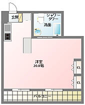 アルコ12 309 ｜ 静岡県浜松市中央区幸３丁目（賃貸マンション1R・3階・40.14㎡） その2