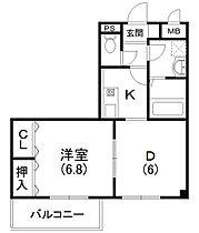 トゥレジャー 201 ｜ 静岡県浜松市中央区鴨江１丁目（賃貸マンション1DK・2階・38.88㎡） その2