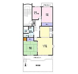 間取図画像 3LDK